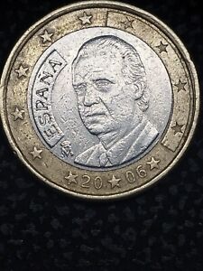 1 euro pièce espagne erreur 2006
