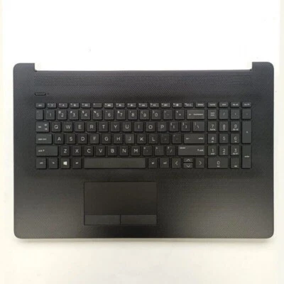 New HP 17-BY 17-CA 17-BY0026CY 17-BY3613DX Palmrest Case Keyboard No Backlit US - Image 1 of 4