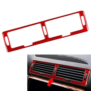 Cubierta de salida de ventilación de aire central roja Trim para BMW Serie 7 E38 1994-2001 - Imagen 1 de 8