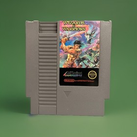 Wizards And Warriors Original NES Cartridge Authentic Tested