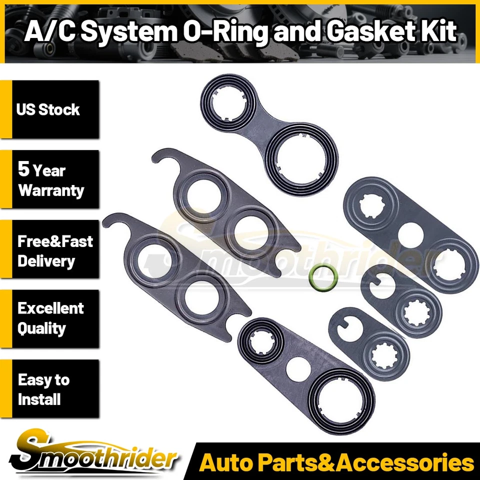 GPD A/C System O-Ring and Gasket Kit For Dodge Aries 1981-1986 1987 1988 1989 - Image 1 of 2
