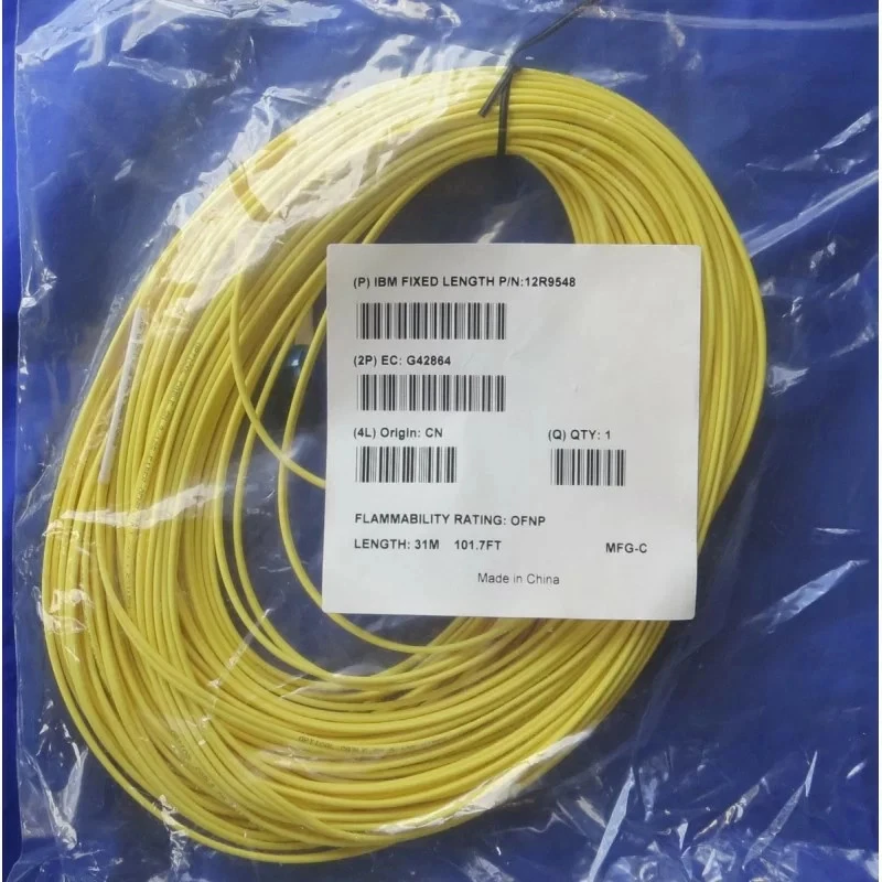 IBM 12R9548 31m Single Mode Lc-lc Fiber Optic Cable