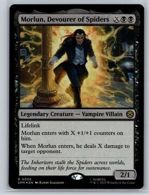 Magic: The Gathering - Spider-Man - Morlun, Devourer of Spiders - Foil Rare - Image 1 of 2