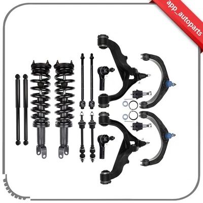 Front Complete Struts Upper Control Arms Kit For Dodge Ram 1500 2006-2008 4WD - Image 1 of 4