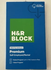 H&R Block Tax Software Premium 2024 ( get the PC/MAC details now) - Picture 1 of 3