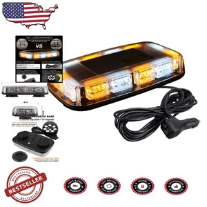 Emergency Strobe Lights LED Roof Top Light Bar for Trucks Snow Plow Vehicles - Bild 1 von 8