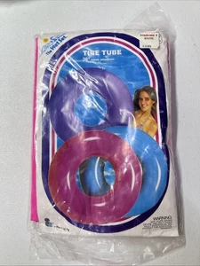 NUEVO Sellado Vintage Intex The Wet Set Anillo Piscina Flotador 1994 Rosa 36 pulgadas - Imagen 1 de 2