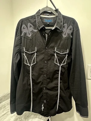 Signature Roar Men’s Dress Shirt Size XL - Image 1 of 4