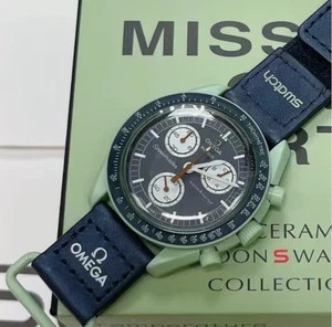 Orologio MoonSwatch Mission On Earth nuovo - con scatola - Foto 1 di 5