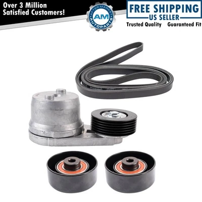 皮带组件套件适用于 2002 - 2010 雪佛兰索罗德 2500 3500 GMC Sierra — 第 1/4 张图片