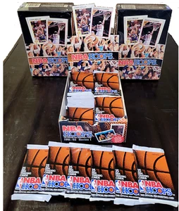 ONE Pack of 1991 - 92 NBA Sealed Hoops Basketball Cards Find Possible Jordans 🏀 - Picture 1 of 3