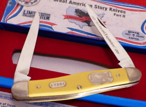 Boker USA 4" American Story Louisiana Purchase Muskrat Knife
