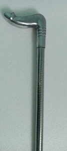 Antique Finished Penis Head Handle Stainless Steel Tactical Walking Stick Cane I - Picture 1 of 8