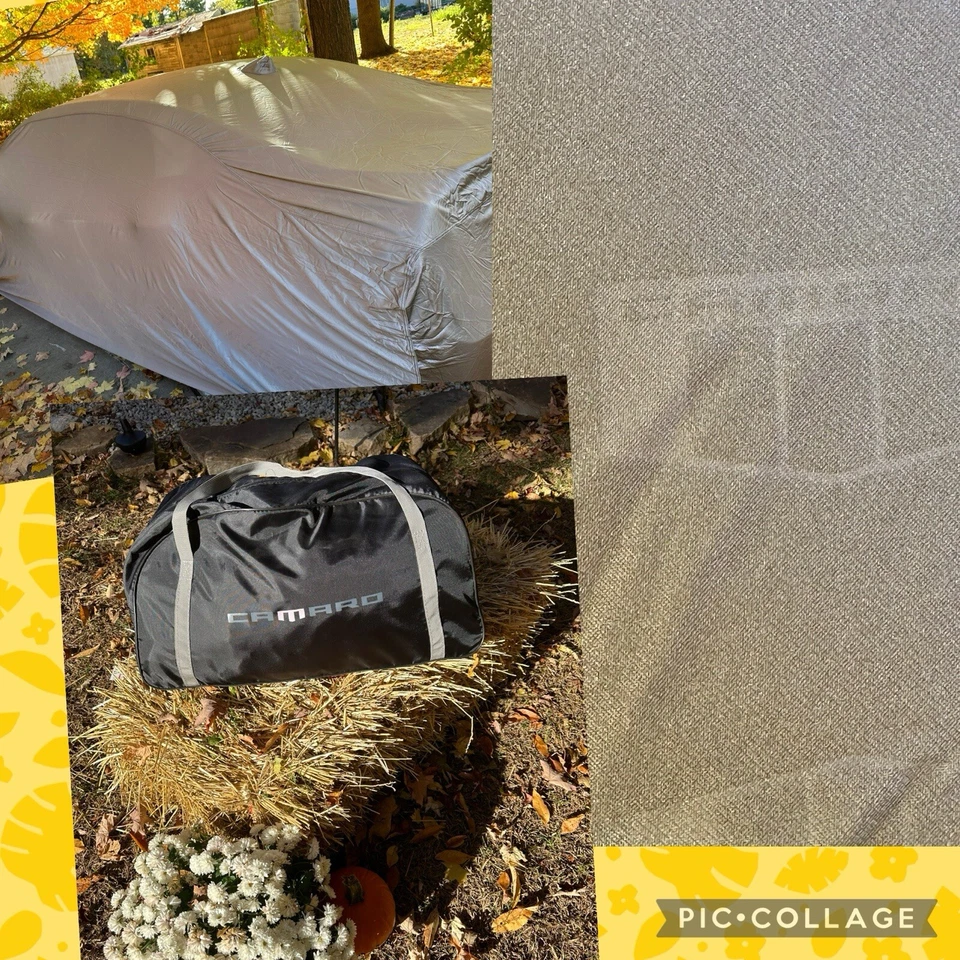 Cubierta satinada interior Chevy Camaro 2016 con logotipo. Usado 1 Temporada por COVERKING Foto 1 de 4