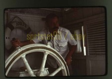 1977 MV Adolfo Boat Wheel - Amazon River Cruise Peru - Vintage 35mm Slide