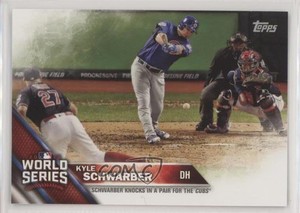 2016 Topps World Series Champions Box Set Kyle Schwarber #WS-3 Rookie RC