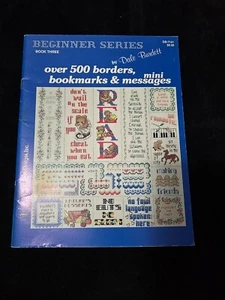 500 Mini Messages Borders & Bookmarks by Dale Burdett Cross Stitch Patterns Only - Picture 1 of 24