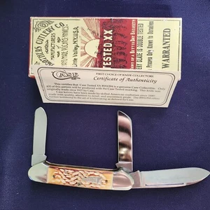 CASE Knife 1991 CLASSIC Bradford, PA 19USA91 6394 Gunboat BW6394 Arrowhead Badge - Picture 1 of 5