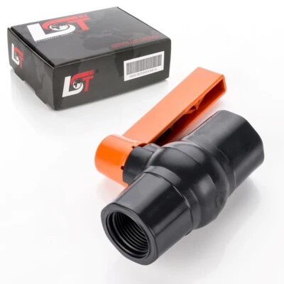 Kugelhahn Absperrhahn Ventil Schlauchverbinder Schraubsystem PE-Rohr 3/4" IG     - Bild 1 von 4