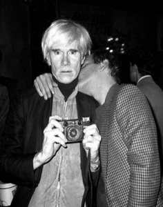 Andy Warhol And Steve Rubell Print 11 x 14 - Picture 1 of 3