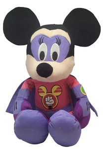 Mickey Mouse Disney Superhéroe Capa Mimosa 14" Peluche Juguete Suave Peluche Disney Wl - Imagen 1 de 19