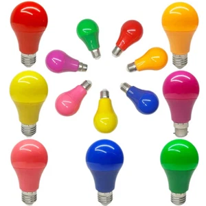Multiple Color LED Lamp Bulb Non-dimmable AC 220V Pear Bulbs for String Lights - Picture 1 of 101