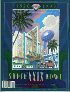 NFL Super Bowl XXIX Game Program San Francisco 49ers vs San Diego Chargers - Picture 1 of 2