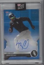 Luis Robert 2021 Topps Now Road to Opening Day Blue Auto /49 #OD-77C - White Sox