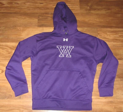 Washington Huskies Volleyball Adult Hoodie Sweatshirt, Purple, Size S Loose, EUC - Image 1 of 4