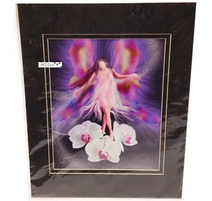 Emery Bear Art Collection 8x10 Print Orchid Fairy - Picture 1 of 4
