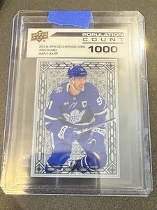 John Tavares 2023-24 Upper Deck Extended Population Count 1000 Card #PC-84 - Picture 1 of 2