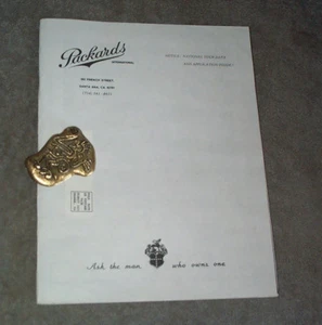 PACKARDS International Motor Car Club publicación oficial, invierno 1991 V28 n.o 4 - Imagen 1 de 2