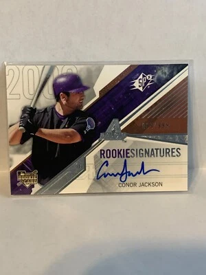 2006 SPx #101 Конор Джексон AU/999 (RC) - АВТОГРАФ КАРТОЧКА ДЕБЮТАНТА - Изображение 1 из 2