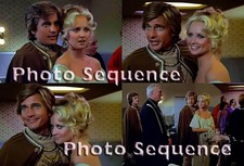BATTLESTAR GALACTICA Laurette Spang Dirk Benedict PHOTO Sequence #03