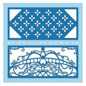 Marco decorativo de encaje de doily con ojales cuadrados Heartfelt Creations - Imagen 1 de 4