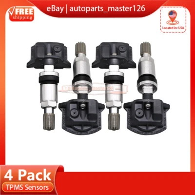 Sensor de presión de neumáticos 4x ACTUALIZACIÓN BBM237140B TPMS para Mazda 2 3 5 6 CX-7 CX-9 MX-5 Foto 1 de 4