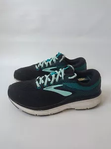 Brooks Shoes Womens 8.5 B Dyad 10 Running Sneakers 1202751B025 Black Mesh Low - Picture 1 of 8