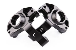 Jazrider Aluminum Steering Block Knuckle Arm (Black) For Axial Racing Yeti/EXO - Picture 1 of 1