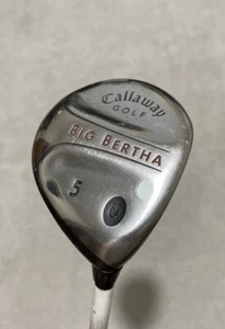 Callaway Big Bertha 19° 5 Wood Regular RCH 75w Graphite Shaft Fairway Metal - Picture 1 of 9