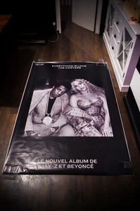 BEYONCE JAY-Z THE CARTERS Large Vintage Music Concert Poster Original 2018 - Picture 1 of 7