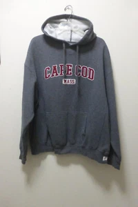 CUFFY’S OF CAPE COD MENS/WOMENS 2X PULLOVER GRAY HOODIE - Picture 1 of 3