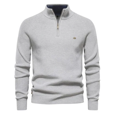 QUARTER ZIP TOMMY JUMPER MEN'S- -SALE. - Image 1 of 4
