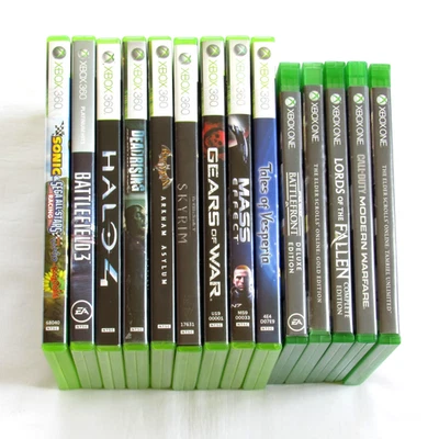 14 Xbox One / Xbox 360 Games Lot Microsoft Halo Batman Elder Scrolls Kazooie - Image 1 of 4