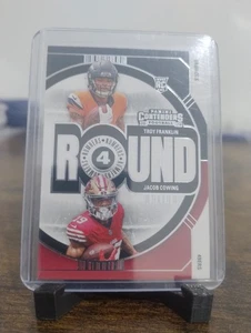 2024 Panini Contenders Round 4 Duo Franklin & Cowing Broncos + 49ers #15 - Bild 1 von 2