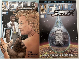 EXILE EARTH. NUMBER'S 1 & 2. (2 ISSUE FULL SET 1993 LOT). RIVER CITY COMICS. - Bild 1 von 11
