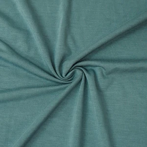 Dusty Teal Bamboo Stretch Spandex Solid Jersey Knit Fabric - Picture 1 of 3