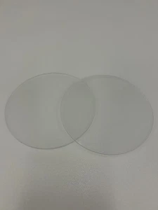 2 Pcs 1/8" Round Plexiglass,24 Inch Dia,Clear Acrylic Circle,Cake Disk,table top - Picture 1 of 5