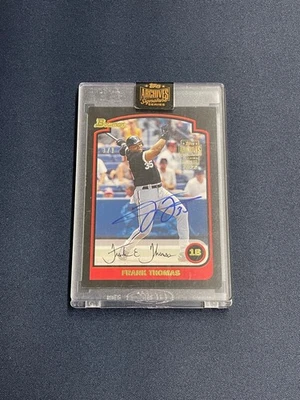 Topps Archives 2022 Frank Thomas 2003 Bowman automático 1/1 Foto 1 de 2