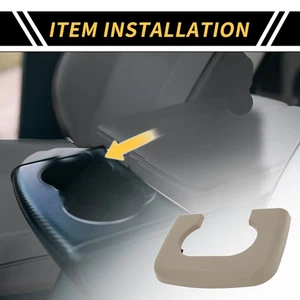 Cuscinetto di ricambio portabicchieri console centrale per Ford F-150 97-03 portabicchieri marrone - Foto 1 di 6
