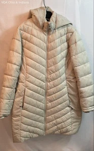 Ladies Spyder Hooded Longline Puffer Jacket Size L - Picture 1 of 10